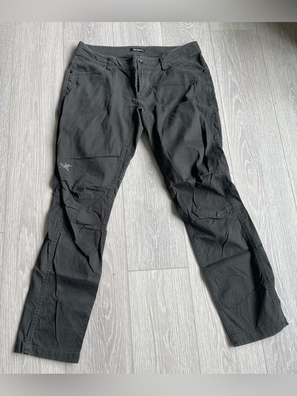 Arc'teryx Murrin Pants Charcoal Grey Size 12 Gorpcore Outdoor Hiking